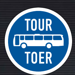R129 Tour Buses Only Sign