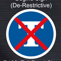 R132 Toll Road Ends Sign – De-Restrictive