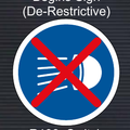 R133 Switch Headlights On Restriction Ends Sign – De-Restrictive