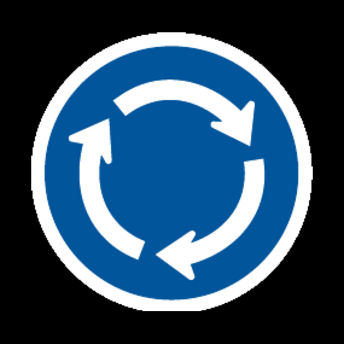 R137 – Roundabout Sign