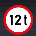 R202 Mass Limit Sign