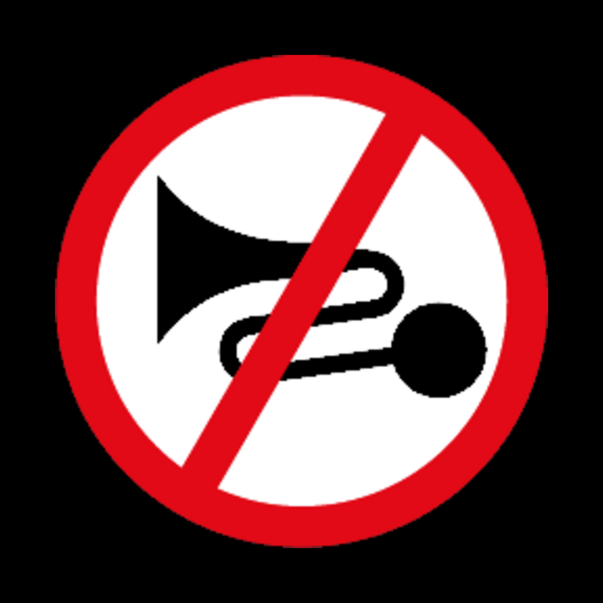 R206 – Excessive Noise Prohibited Sign