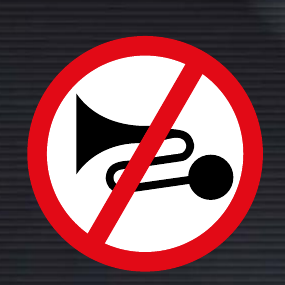 R206 Excessive Noise Prohibited Sign
