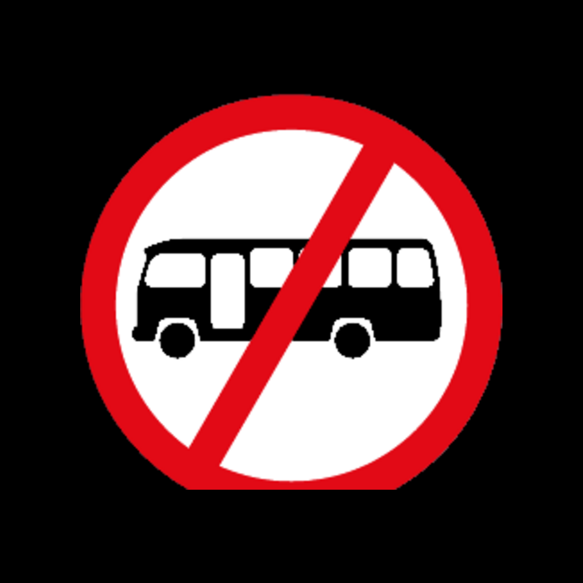 R226 – Midi-Buses Prohibited Sign