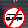 R226 Midi-Buses Prohibited Sign