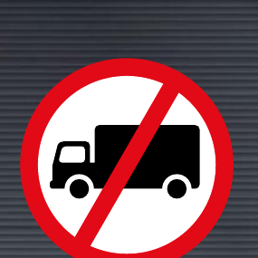 R229 Goods Vehicles Prohibited Sign
