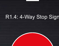 R3 No Entry road sign