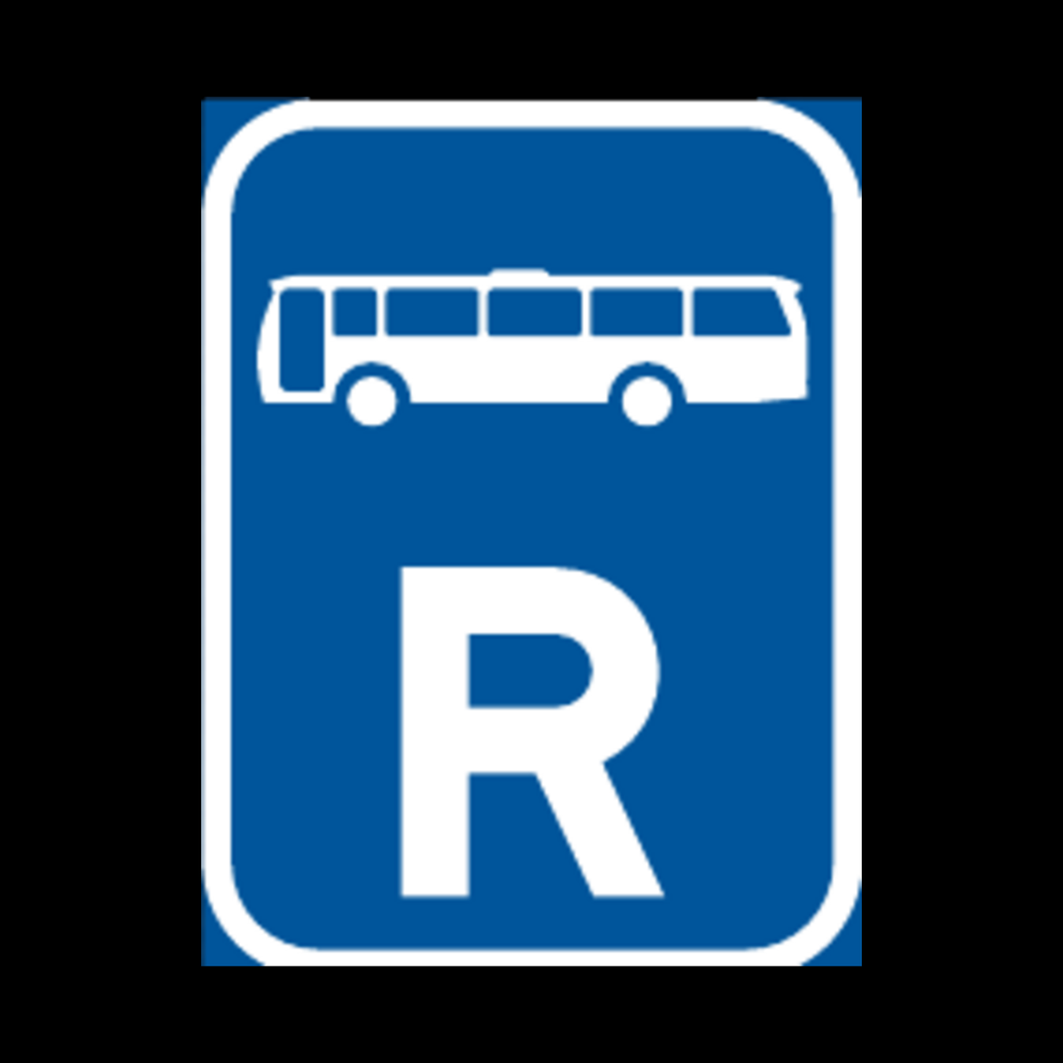R301 – Reserved for Buses Sign