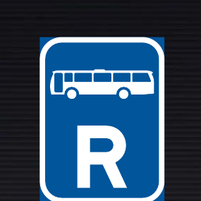 R301 Reserved for Buses Sign