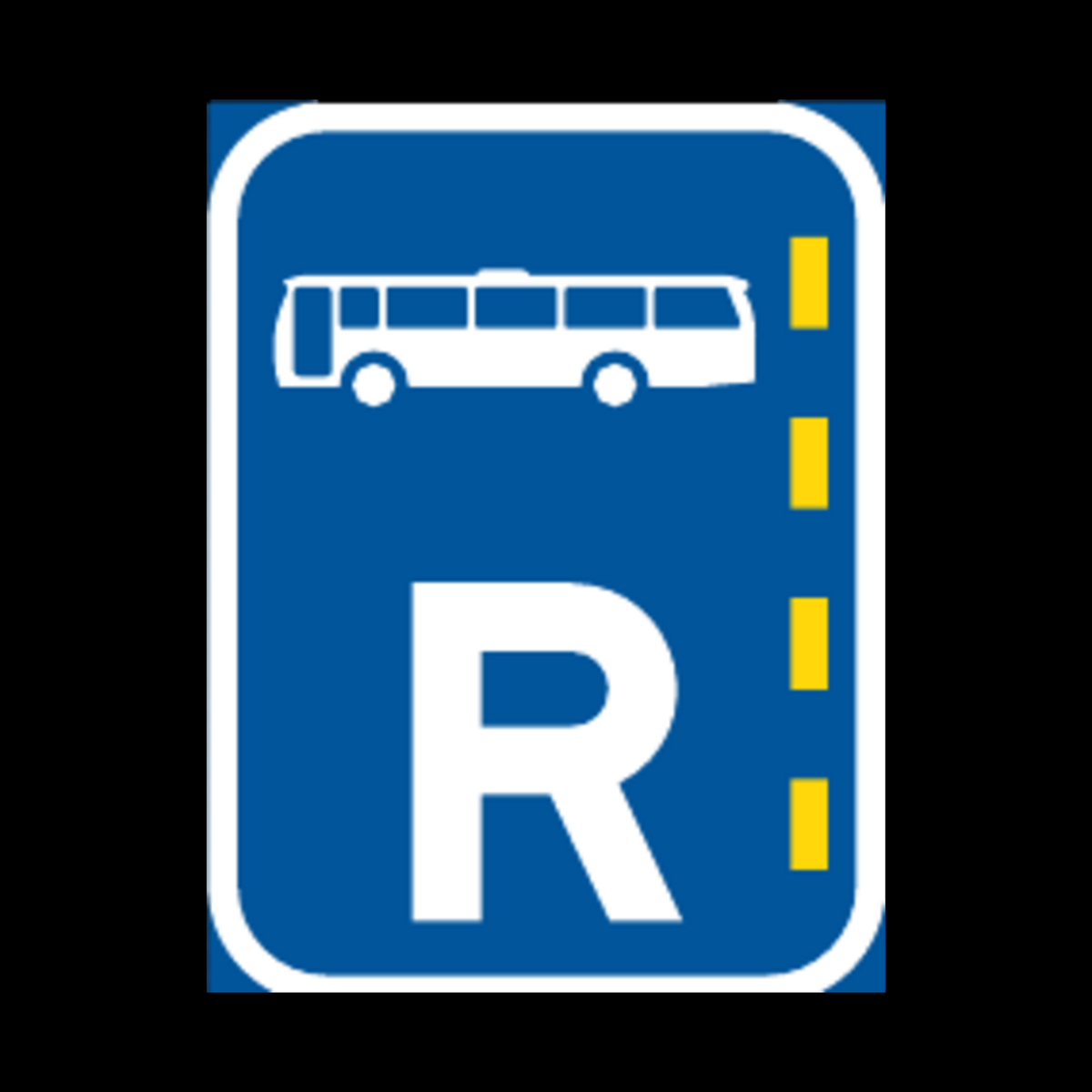 R302 – Reserved Lane for Buses Sign
