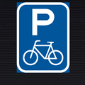 R304-P Bicycle Parking Reservation Sign