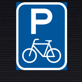 R304-P Bicycle Parking Reservation Sign