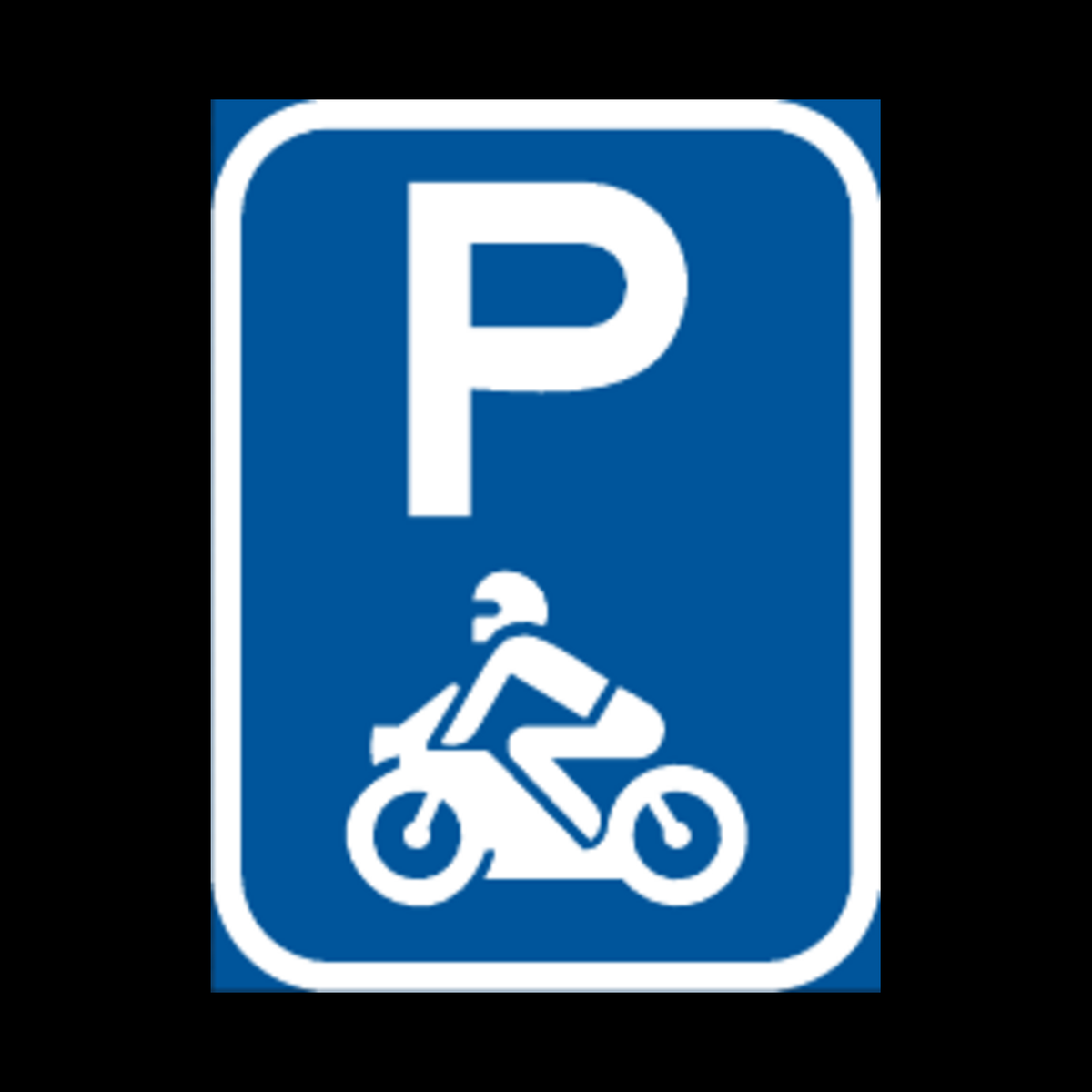 R307-P – Motorcycle Parking Reservation Sign