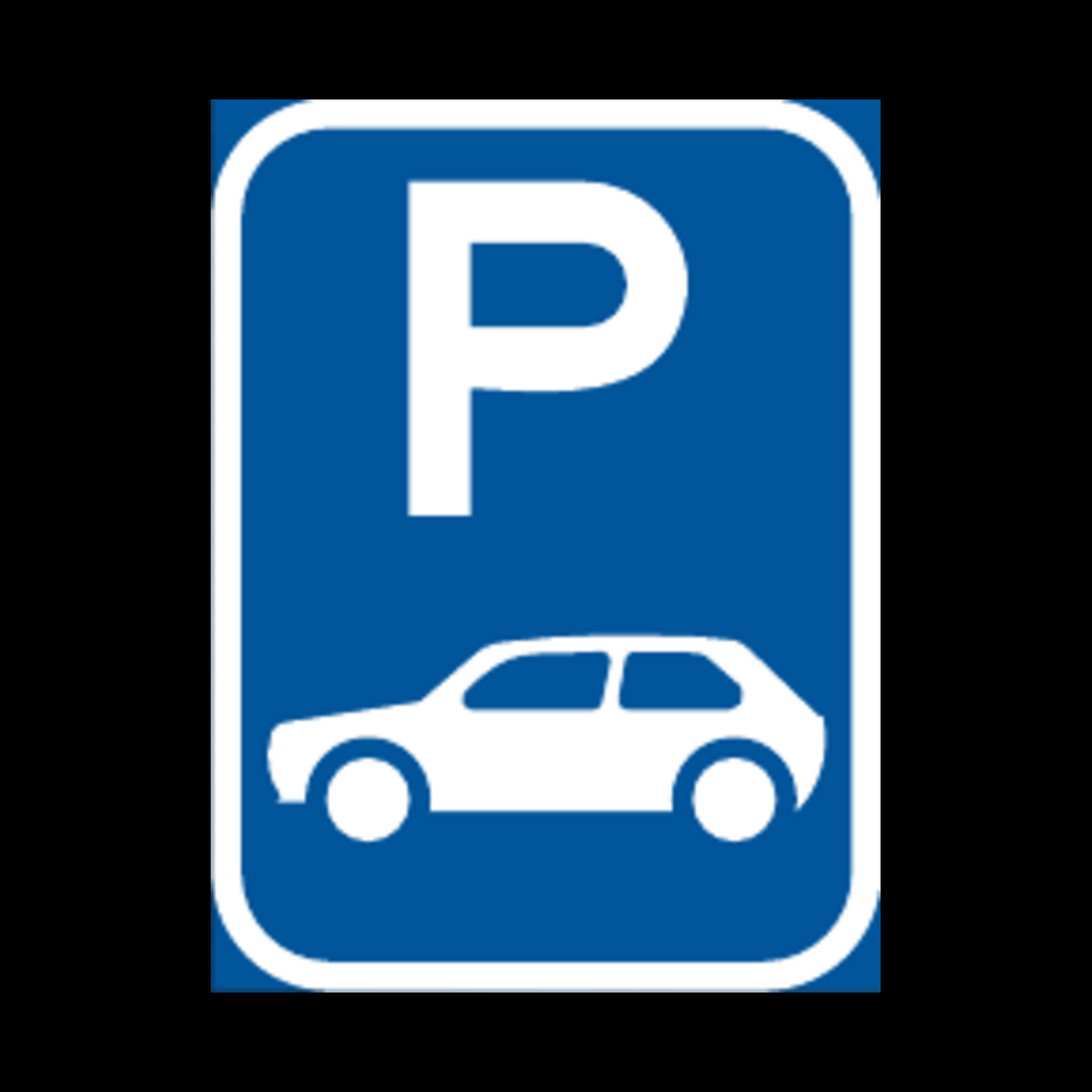 R308-P – Motor Vehicle Parking Reservation Sign