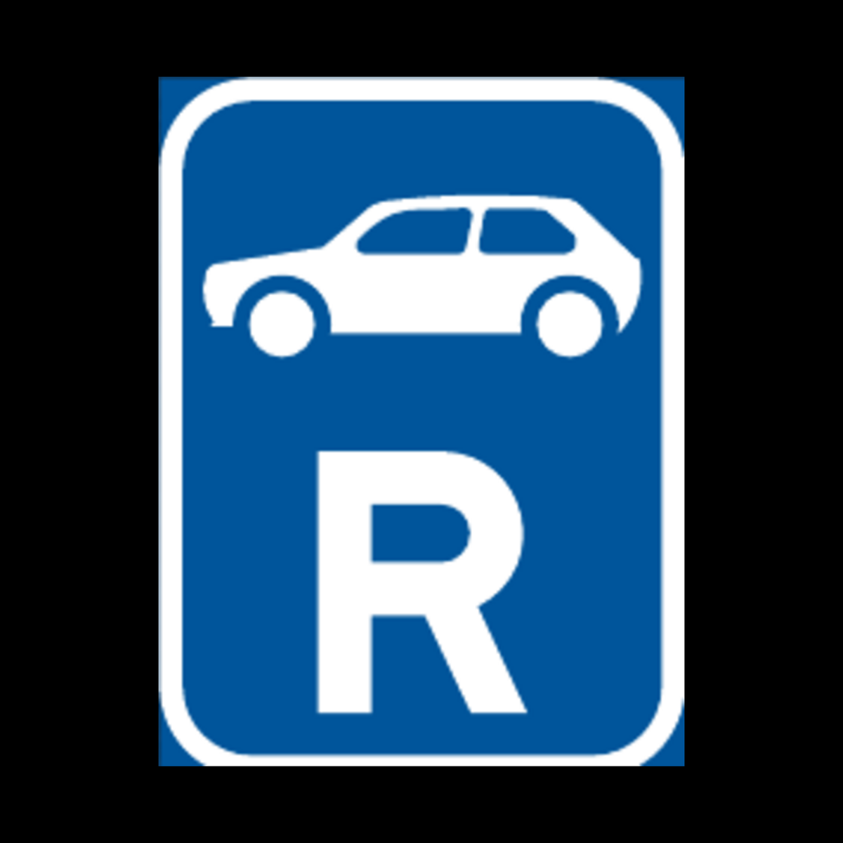 R308 – Reserved for Motor Vehicles Sign