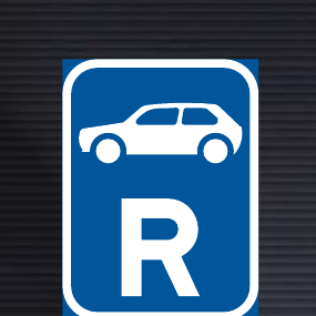 R308 Reserved for Motor Vehicles Sign