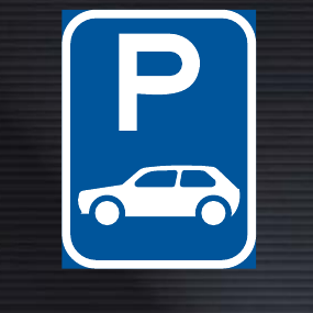 R308-P Motor Vehicle Parking Reservation Sign