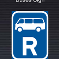 R310 Reserved for Mini-Buses Sign