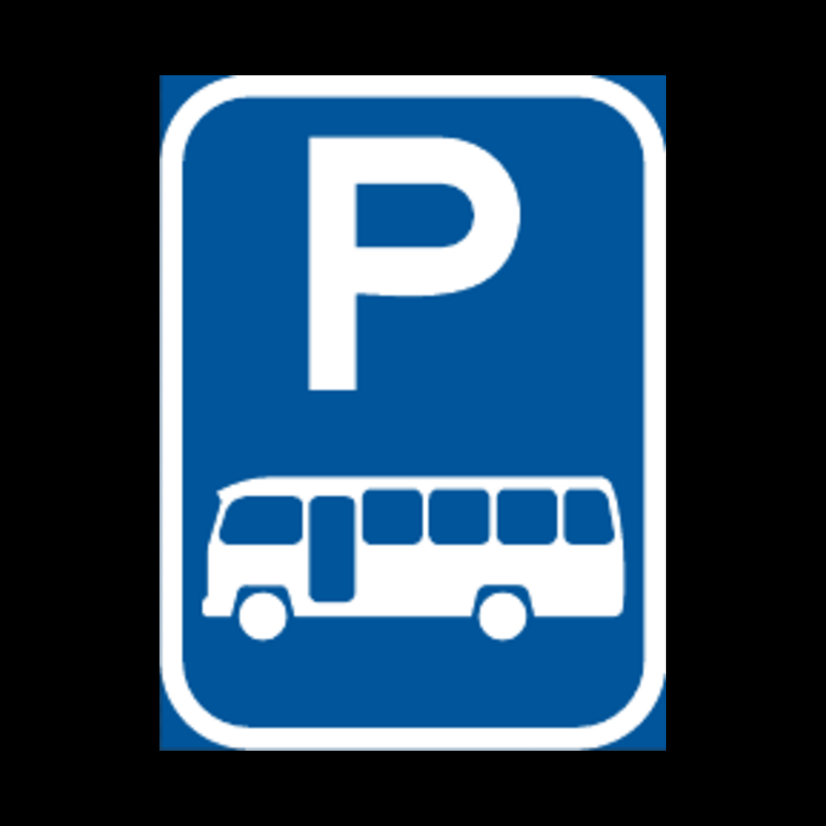 R311-P – Midi-Bus Parking Reservation Sign