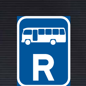 R311 Reserved for Midi-Buses Sign