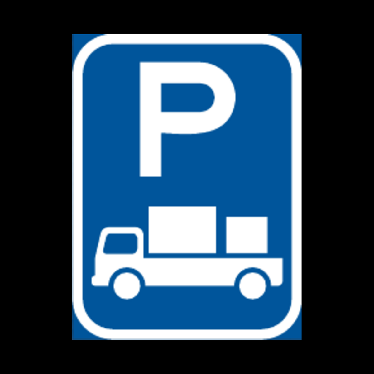 R312-P – Delivery Vehicle Parking Reservation Sign