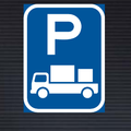 R312-P Delivery Vehicle Parking Reservation Sign