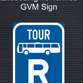 R319 Reserved for Tour Buses Sign
