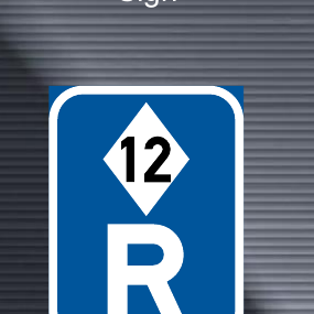 R320 Reserved for High Occupancy Vehicles Sign