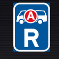 R321 Reserved for Ambulances/Emergency Vehicles Sign