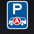 R321-P Ambulance/Emergency Vehicle Parking Reservation Sign