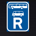 R327 Reserved for Buses and Mini-Buses Sign