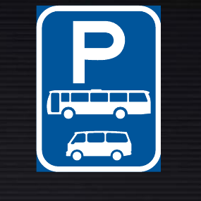 R327-P Bus and Mini-Bus Parking Reservation Sign