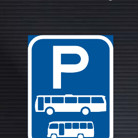 R330-P Bus and Midi-Bus Parking Reservation Sign