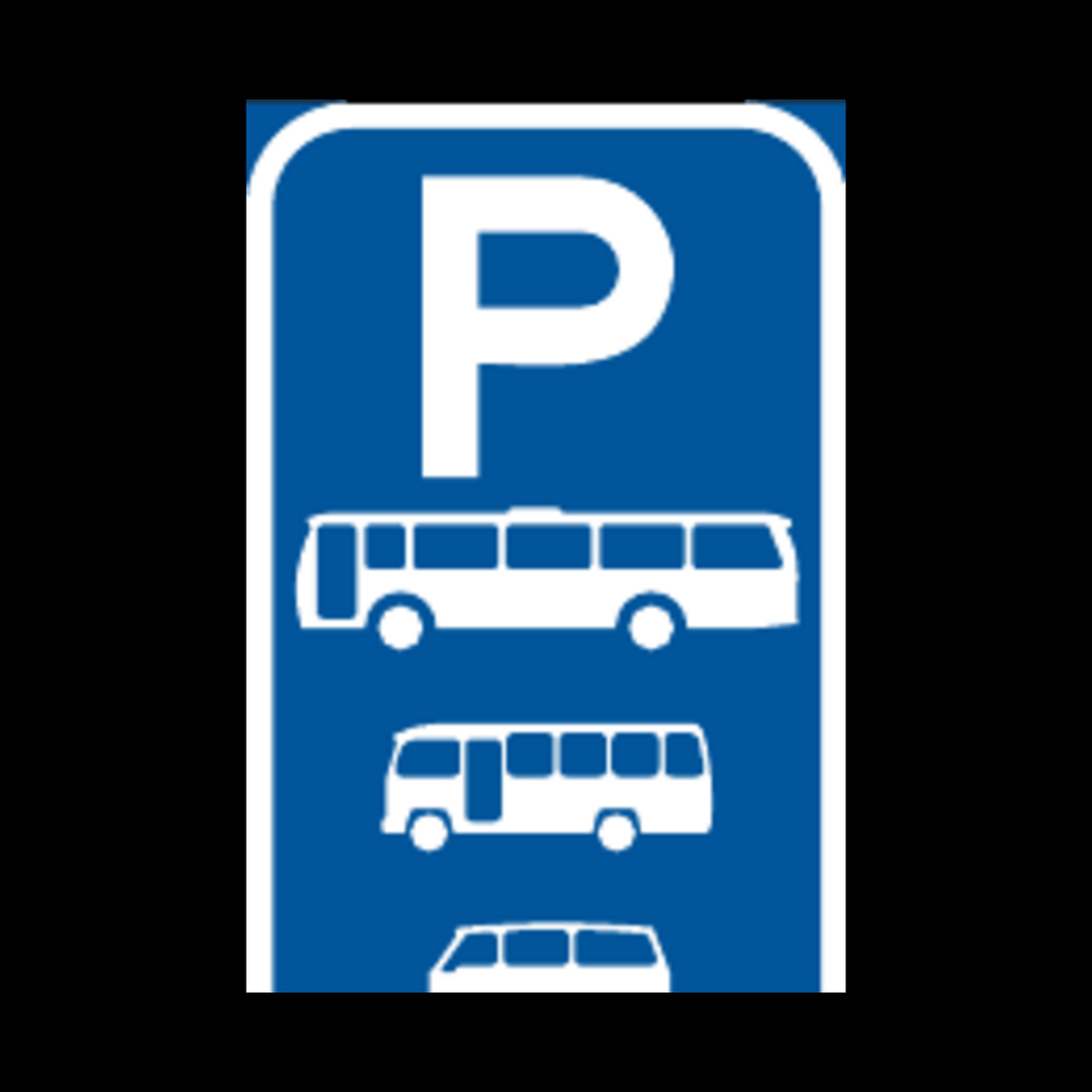 R333-P – Bus, Midi-Bus and Mini-Bus Parking Reservation Sign