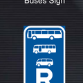 R333 Reserved for Buses, Midi-Buses and Mini-Buses Sign