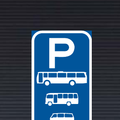 R333-P Bus, Midi-Bus and Mini-Bus Parking Reservation Sign