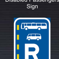 R349 Reserved Lane for Buses and Mini-Buses Sign