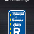 R351 Reserved Lane for Buses, Trams and Mini-Buses Sign