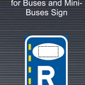 R354 Reserved Lane for Authorised Vehicles – Left Sign