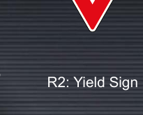 R4.2 One-Way Roadway right road sign