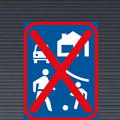 R403 Living Street Ends Sign – De-Restrictive