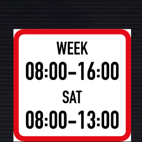 R503 Two Periods or Days Time Limit Sign