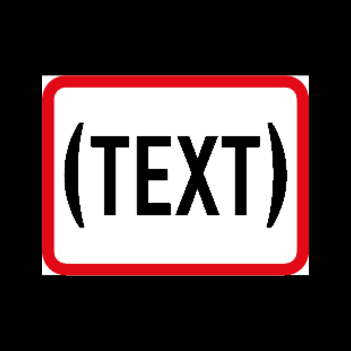 R531 – Operator Identity (Words) Sign