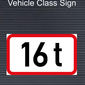R532 Mass Limit Sign