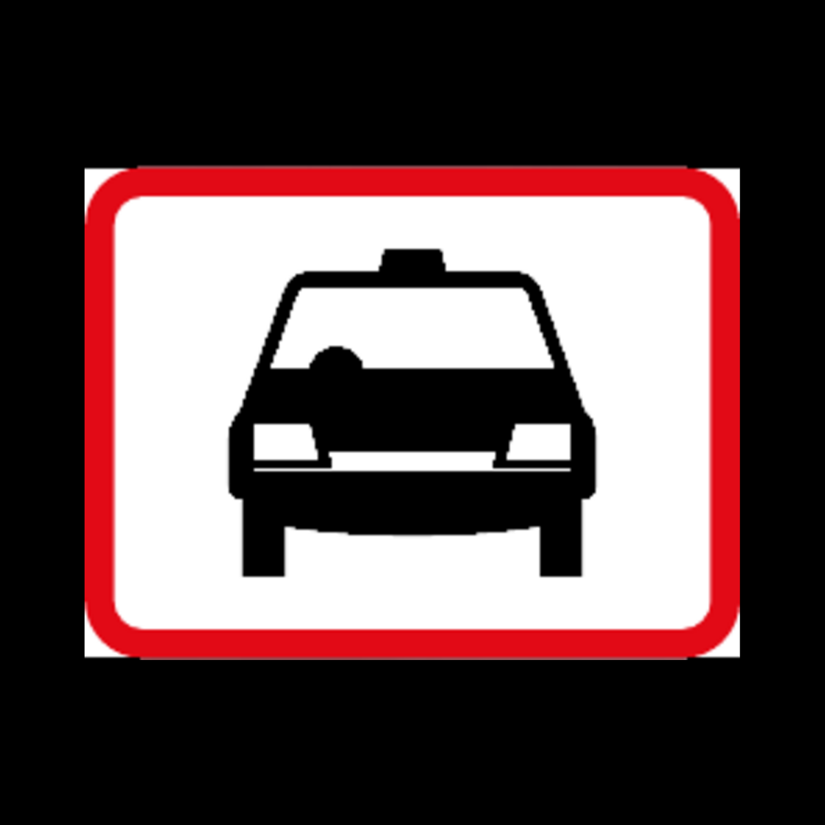 R564 – Applies to Taxis Sign