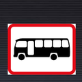 R566 Applies to Midi-Buses Sign