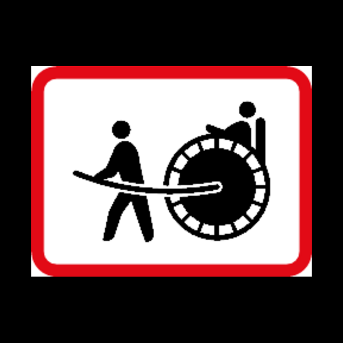 R573 – Applies to Rickshaws Sign