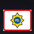 R577 Applies to Police Vehicles Sign