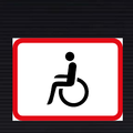 R578 Applies to Disabled Persons Sign