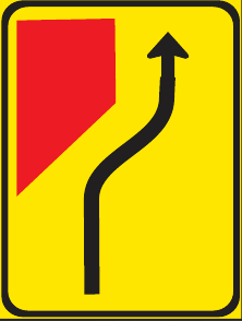 TGS107 Deviation Right Guidance Sign – Temporary